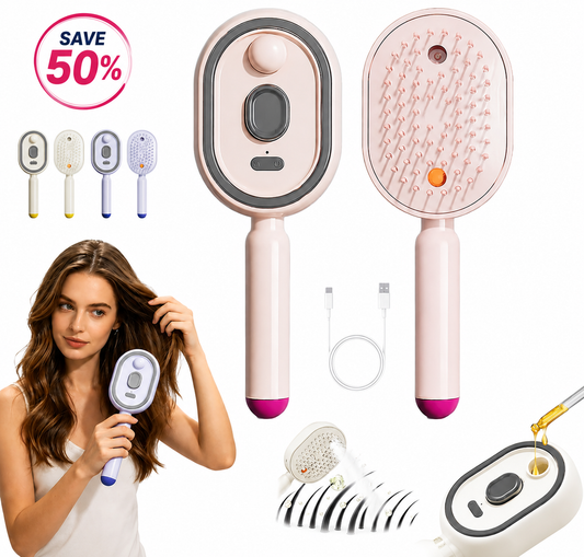 Electric Spray Retractable Air Cushion Comb